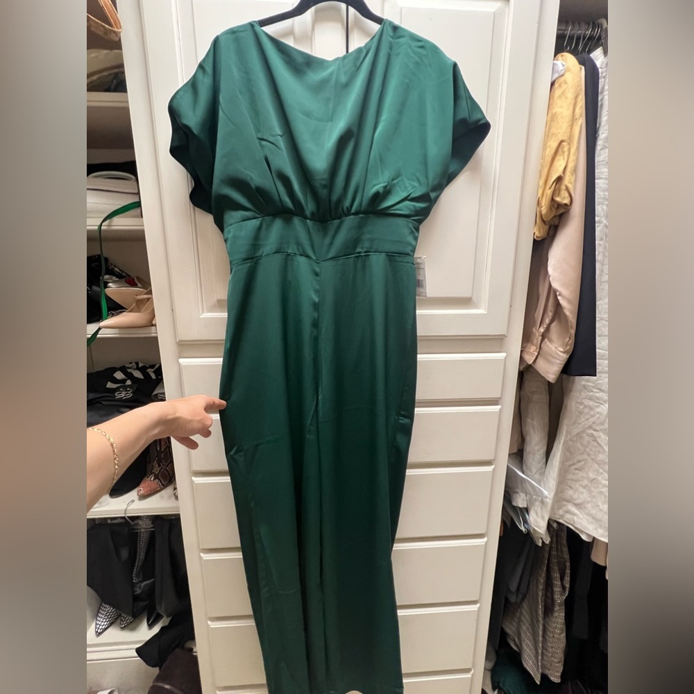 COPY - Beautiful, silky, emerald green jumper